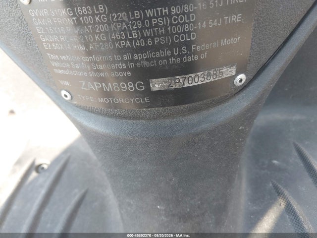 Piaggio Liberty 150/150 S 2023 ZAPM898G2P7003885 Image 10