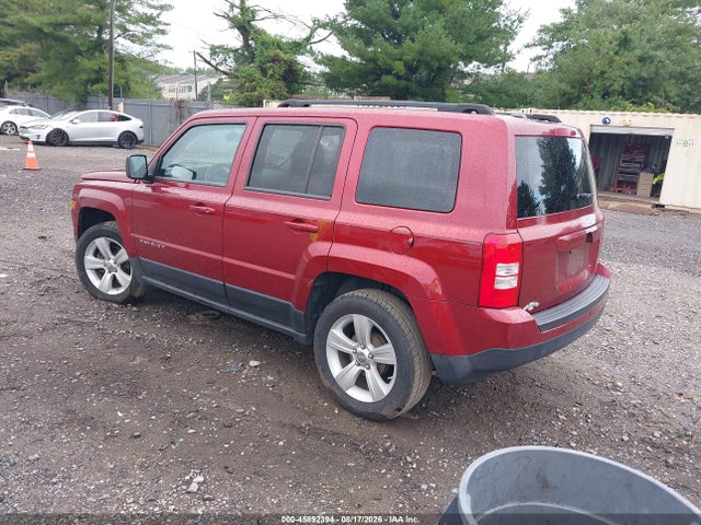 2012 Jeep Patriot Latitude მანქანა იყიდება აუქციონზე, vin: 1C4NJPFA4CD557096, აუქციონის ნომერი: 45892394