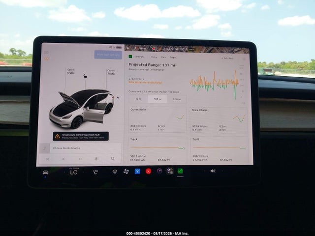Продажа на аукционе авто 2021 Tesla Model Y Long Range Dual Motor All-wheel Drive, vin: 5YJYGDEE8MF256565, номер лота: 45892420
