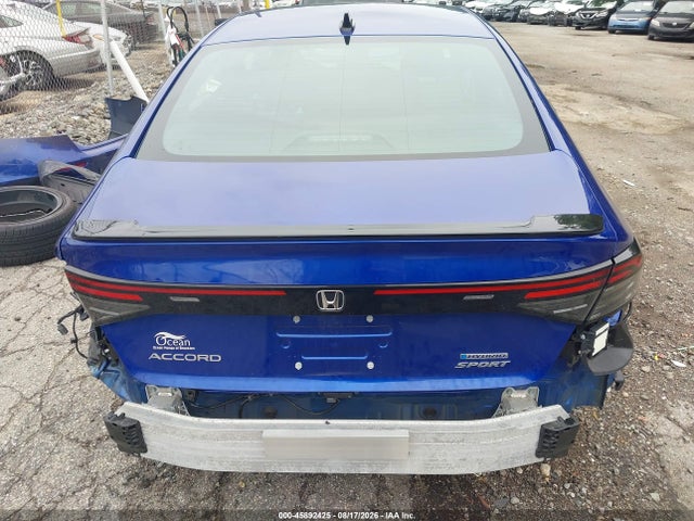 45892425 :رقم المزاد ، 1HGCY2F55SA024913 vin ، 2025 Honda Accord Hybrid Sport مزاد بيع