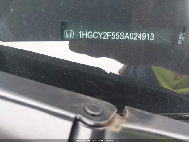45892425 :رقم المزاد ، 1HGCY2F55SA024913 vin ، 2025 Honda Accord Hybrid Sport مزاد بيع