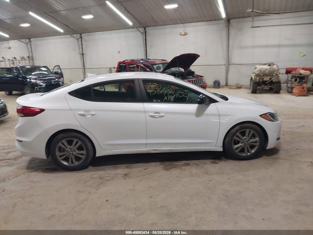 2018 Hyundai Elantra Sel მანქანა იყიდება აუქციონზე, vin: 5NPD84LF1JH356706, აუქციონის ნომერი: 45892434