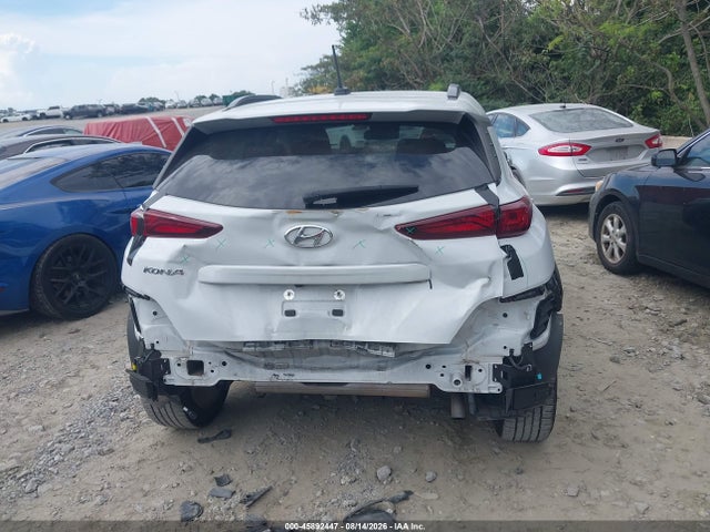 2021 Hyundai Kona Sel მანქანა იყიდება აუქციონზე, vin: KM8K22AA7MU662139, აუქციონის ნომერი: 45892447