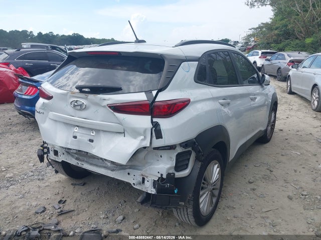 2021 Hyundai Kona Sel მანქანა იყიდება აუქციონზე, vin: KM8K22AA7MU662139, აუქციონის ნომერი: 45892447