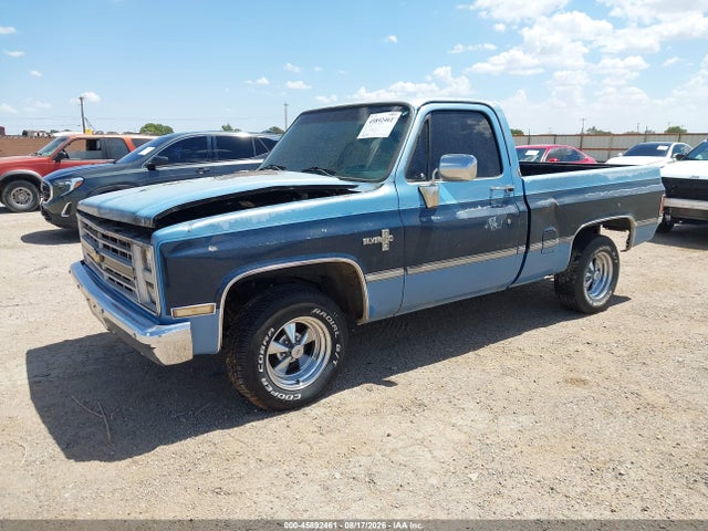 45892461 :رقم المزاد ، 1GCDC14H3FJ160939 vin ، 1985 Chevrolet C10 مزاد بيع
