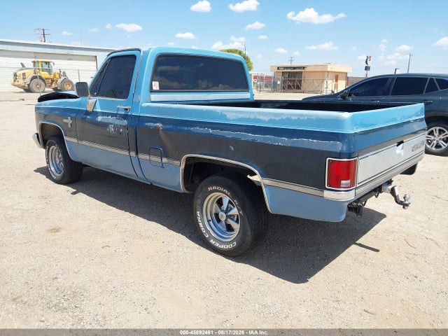 45892461 :رقم المزاد ، 1GCDC14H3FJ160939 vin ، 1985 Chevrolet C10 مزاد بيع