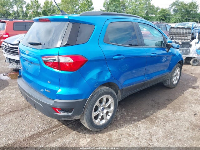 Продажа на аукционе авто 2018 Ford Ecosport Se, vin: MAJ3P1TE8JC205657, номер лота: 45892475