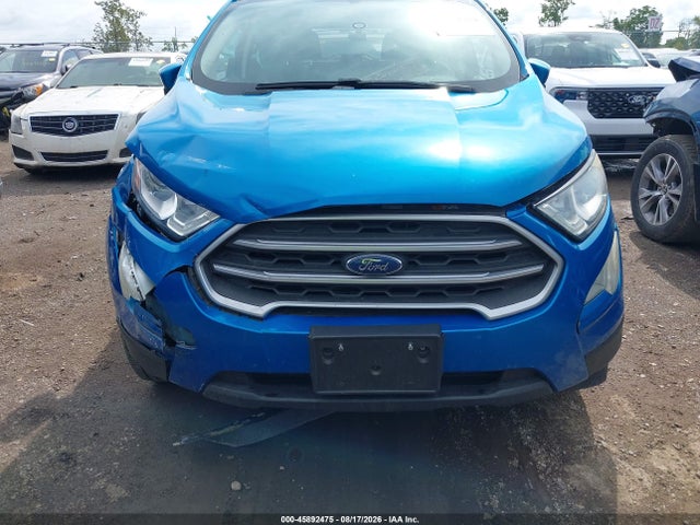 Продажа на аукционе авто 2018 Ford Ecosport Se, vin: MAJ3P1TE8JC205657, номер лота: 45892475
