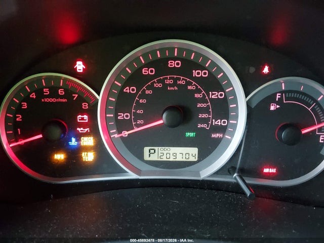 Продаж на аукціоні авто 2008 Subaru Impreza 2.5i, vin: JF1GH61688H813909, номер лоту: 45892478