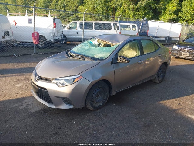 Продажа на аукционе авто 2016 Toyota Corolla Le, vin: 2T1BURHE9GC512809, номер лота: 45892491
