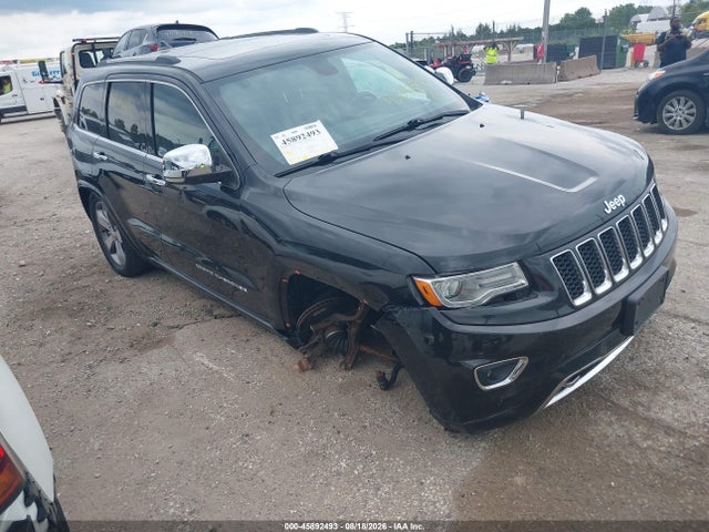 Продаж на аукціоні авто 2015 Jeep Grand Cherokee Overland, vin: 1C4RJFCG4FC956475, номер лоту: 45892493