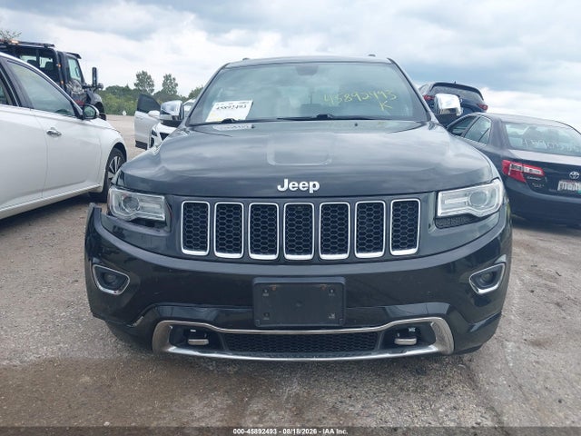 Продажа на аукционе авто 2015 Jeep Grand Cherokee Overland, vin: 1C4RJFCG4FC956475, номер лота: 45892493
