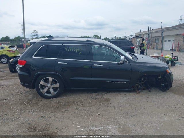 Продажа на аукционе авто 2015 Jeep Grand Cherokee Overland, vin: 1C4RJFCG4FC956475, номер лота: 45892493