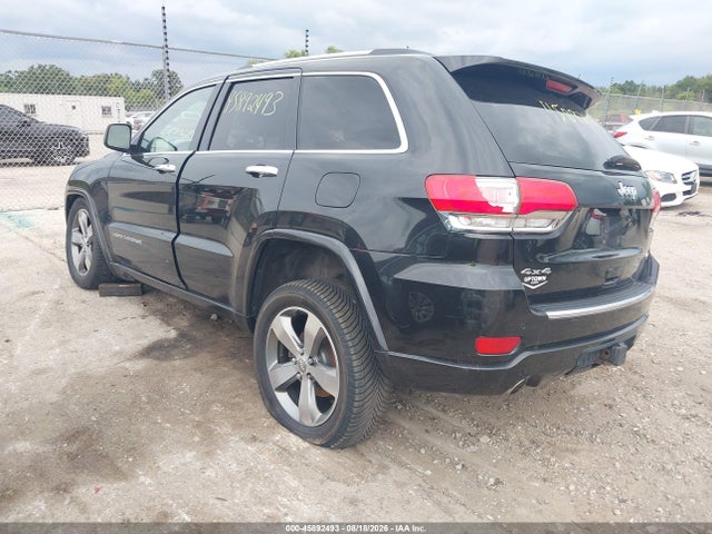 Продажа на аукционе авто 2015 Jeep Grand Cherokee Overland, vin: 1C4RJFCG4FC956475, номер лота: 45892493