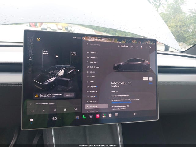 Aukcja sprzedaży 2026 Tesla Model Y Premium Rear-wheel Drive/rear-wheel Drive, vin: 7SAYGDED1TA660314, numer aukcji: 45892496