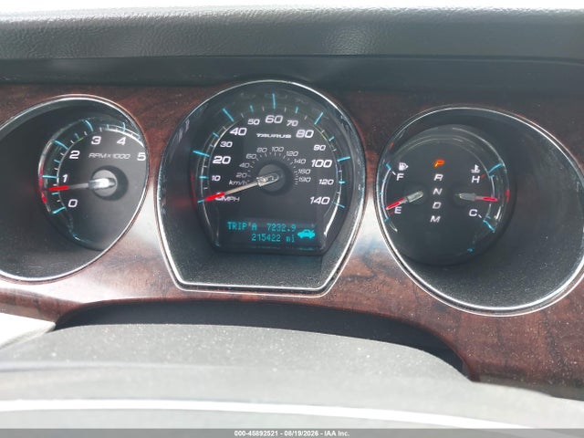 45892521 :رقم المزاد ، 1FAHP2FW1AG153233 vin ، 2010 Ford Taurus Limited مزاد بيع