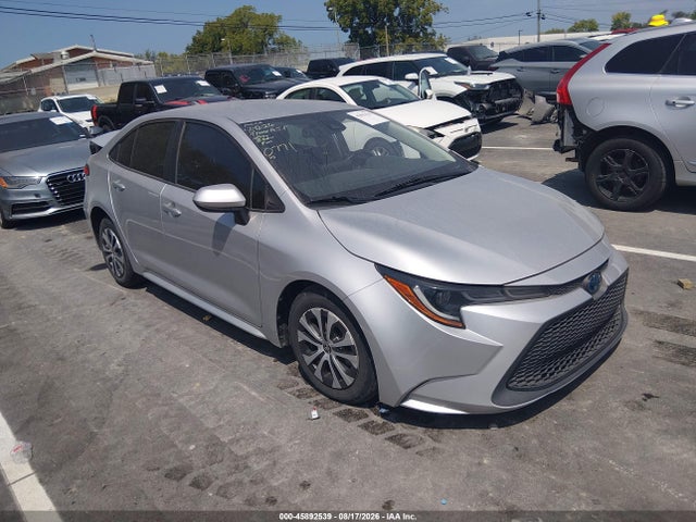2022 Toyota Corolla Hybrid Le მანქანა იყიდება აუქციონზე, vin: JTDEAMDE5NJ040771, აუქციონის ნომერი: 45892539