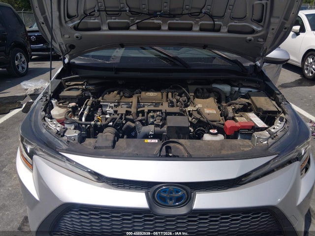 2022 Toyota Corolla Hybrid Le მანქანა იყიდება აუქციონზე, vin: JTDEAMDE5NJ040771, აუქციონის ნომერი: 45892539