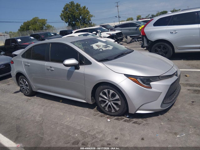 2022 Toyota Corolla Hybrid Le მანქანა იყიდება აუქციონზე, vin: JTDEAMDE5NJ040771, აუქციონის ნომერი: 45892539
