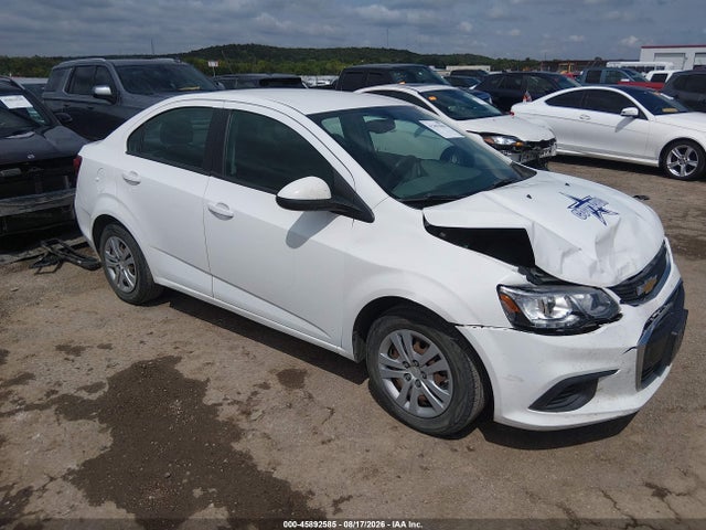 2017 Chevrolet Sonic Ls Auto მანქანა იყიდება აუქციონზე, vin: 1G1JB5SH6H4178345, აუქციონის ნომერი: 45892585