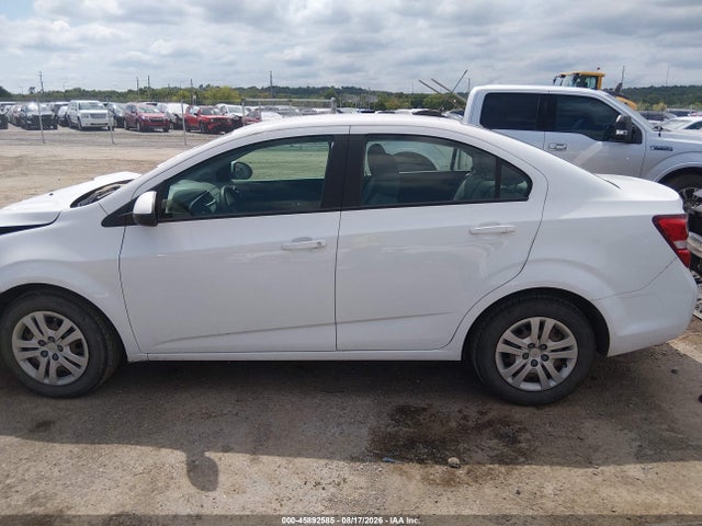 2017 Chevrolet Sonic Ls Auto მანქანა იყიდება აუქციონზე, vin: 1G1JB5SH6H4178345, აუქციონის ნომერი: 45892585