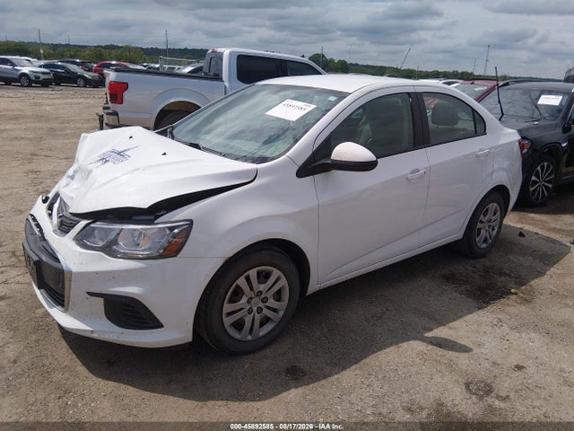 2017 Chevrolet Sonic Ls Auto მანქანა იყიდება აუქციონზე, vin: 1G1JB5SH6H4178345, აუქციონის ნომერი: 45892585