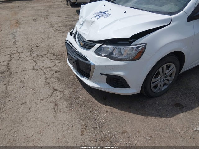 2017 Chevrolet Sonic Ls Auto მანქანა იყიდება აუქციონზე, vin: 1G1JB5SH6H4178345, აუქციონის ნომერი: 45892585