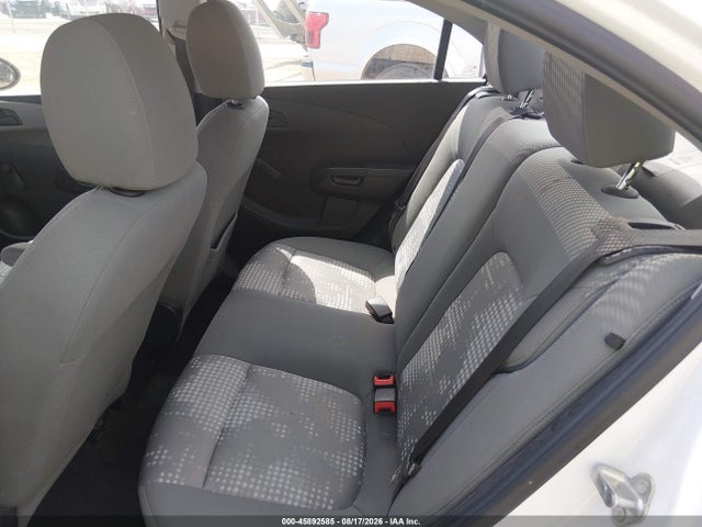 2017 Chevrolet Sonic Ls Auto მანქანა იყიდება აუქციონზე, vin: 1G1JB5SH6H4178345, აუქციონის ნომერი: 45892585