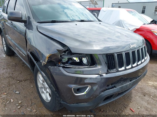 2015 Jeep Grand Cherokee Laredo მანქანა იყიდება აუქციონზე, vin: 1C4RJFAG8FC168219, აუქციონის ნომერი: 45892596