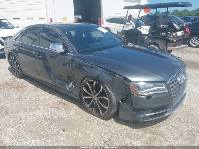 2014 Audi S8 4.0t მანქანა იყიდება აუქციონზე, vin: WAUD2AFD3EN010928, აუქციონის ნომერი: 45892629