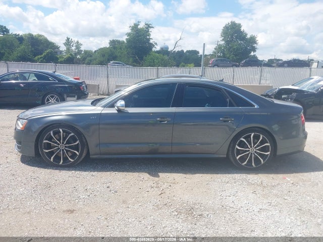 2014 Audi S8 4.0t მანქანა იყიდება აუქციონზე, vin: WAUD2AFD3EN010928, აუქციონის ნომერი: 45892629