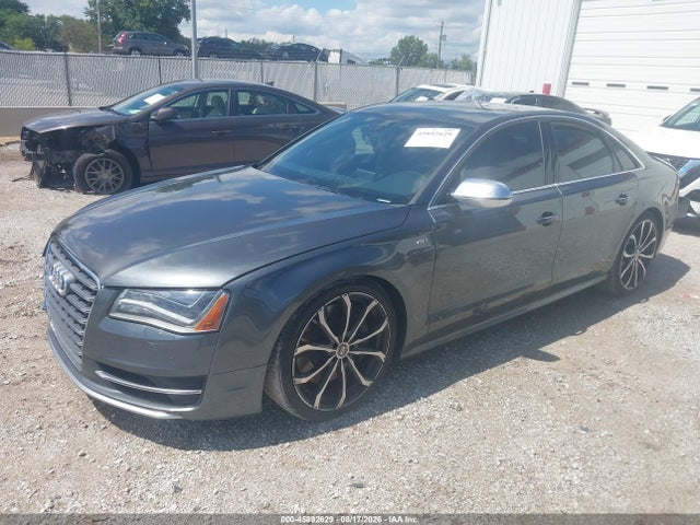2014 Audi S8 4.0t მანქანა იყიდება აუქციონზე, vin: WAUD2AFD3EN010928, აუქციონის ნომერი: 45892629