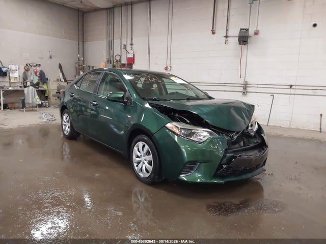 Aukcja sprzedaży 2016 Toyota Corolla Le, vin: 2T1BURHE6GC672744, numer aukcji: 45892643