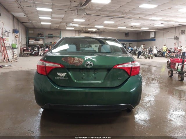 Aukcja sprzedaży 2016 Toyota Corolla Le, vin: 2T1BURHE6GC672744, numer aukcji: 45892643