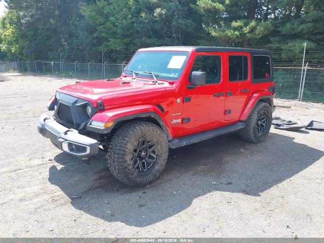 45892649 :رقم المزاد ، 1C4HJXEN1LW152903 vin ، 2020 Jeep Wrangler Unlimited Sahara 4x4 مزاد بيع
