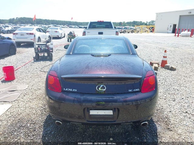 45892688 :رقم المزاد ، JTHFN48Y530038100 vin ، 2003 Lexus Sc 430 مزاد بيع