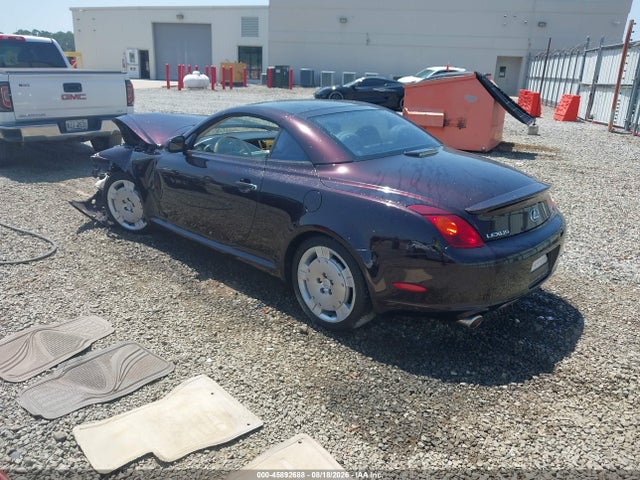 45892688 :رقم المزاد ، JTHFN48Y530038100 vin ، 2003 Lexus Sc 430 مزاد بيع