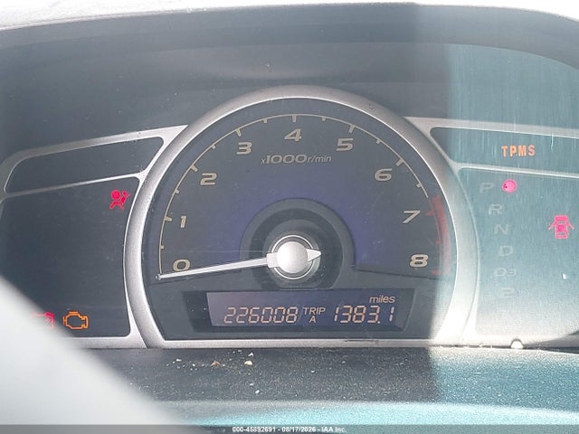 Продажа на аукционе авто 2008 Honda Civic Lx, vin: 1HGFA16518L102483, номер лота: 45892691