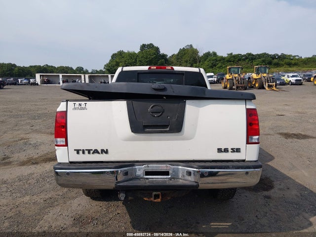 2006 Nissan Titan Se მანქანა იყიდება აუქციონზე, vin: 1N6BA07B36N521204, აუქციონის ნომერი: 45892724