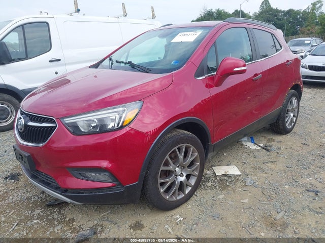 2017 Buick Encore Sport Touring მანქანა იყიდება აუქციონზე, vin: KL4CJ2SB9HB037112, აუქციონის ნომერი: 45892735