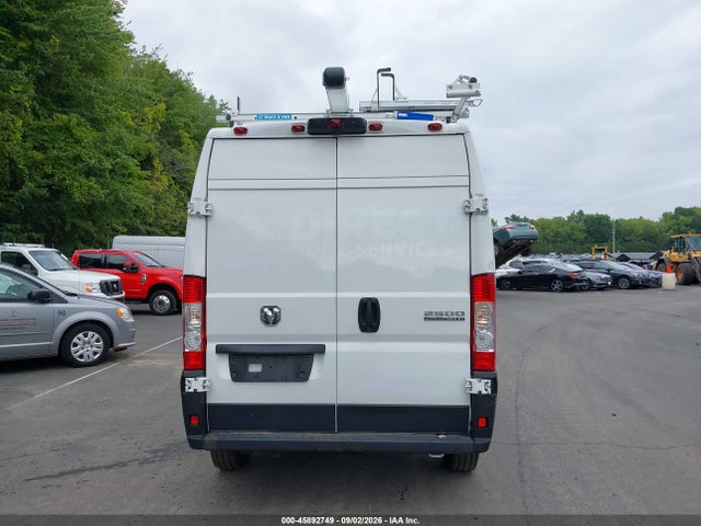 2025 Ram Promaster 2500 Tradesman High Roof 136 Wb W/pass Seat მანქანა იყიდება აუქციონზე, vin: 3C6LRVCG3SE518940, აუქციონის ნომერი: 45892749