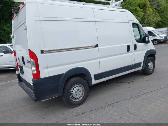 2025 Ram Promaster 2500 Tradesman High Roof 136 Wb W/pass Seat მანქანა იყიდება აუქციონზე, vin: 3C6LRVCG3SE518940, აუქციონის ნომერი: 45892749