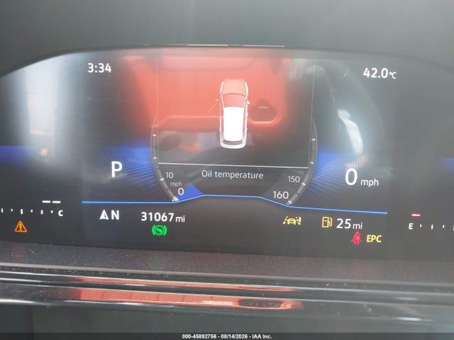 2025 Volkswagen Taos 1.5t S მანქანა იყიდება აუქციონზე, vin: 3VV5C7B29SM034136, აუქციონის ნომერი: 45892756