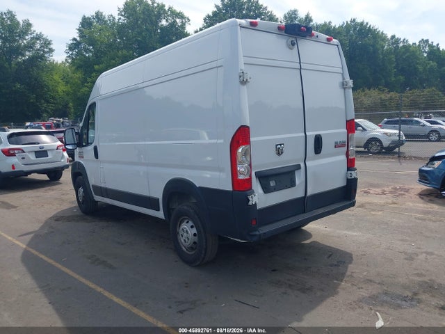 Aukcja sprzedaży 2019 Ram Promaster 1500 High Roof 136 Wb, vin: 3C6TRVBG8KE501231, numer aukcji: 45892761