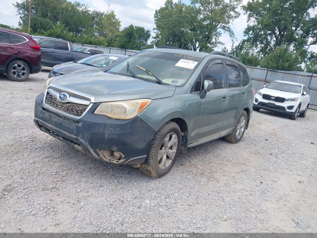 2014 Subaru Forester 2.5i Premium მანქანა იყიდება აუქციონზე, vin: JF2SJAEC2EH537414, აუქციონის ნომერი: 45892777