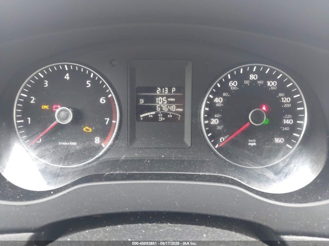 2014 Volkswagen Jetta 1.8t Se მანქანა იყიდება აუქციონზე, vin: 3VWD17AJ8EM381936, აუქციონის ნომერი: 45892851