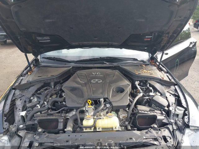 45892877 :رقم المزاد ، JN1FV7LL6MM560455 vin ، 2021 Infiniti Q60 Red Sport 400 Awd مزاد بيع
