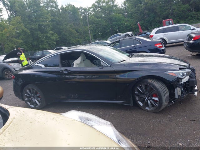 45892877 :رقم المزاد ، JN1FV7LL6MM560455 vin ، 2021 Infiniti Q60 Red Sport 400 Awd مزاد بيع