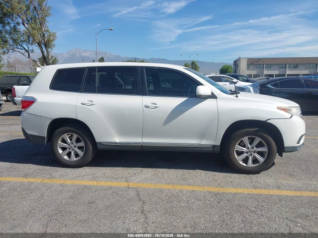 45892885 :رقم المزاد ، 5TDZA3EH9CS026165 vin ، 2012 Toyota Highlander مزاد بيع