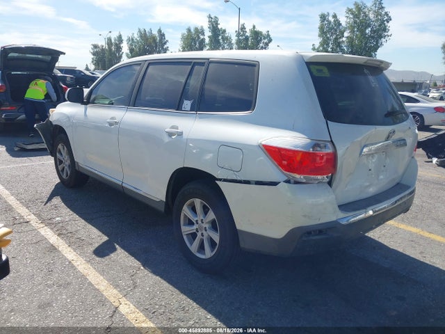 45892885 :رقم المزاد ، 5TDZA3EH9CS026165 vin ، 2012 Toyota Highlander مزاد بيع